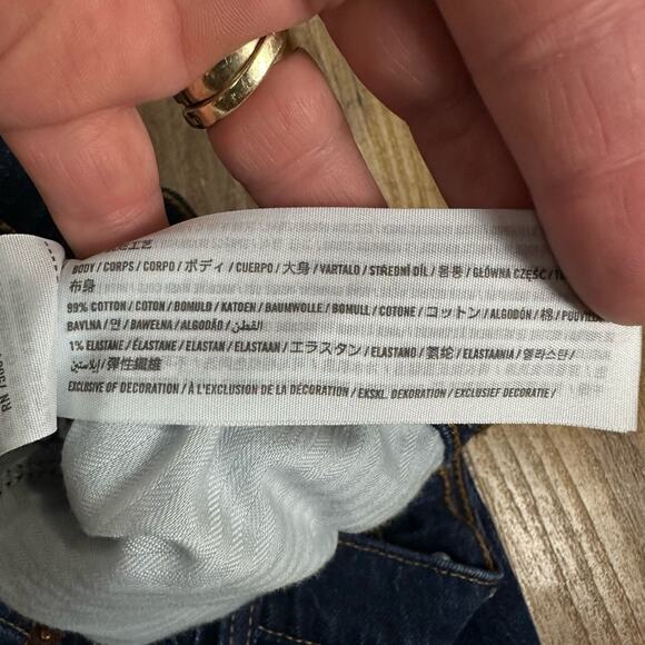 Abercrombie & Fitch Blue Flare Jeans - Picture 6 of 6